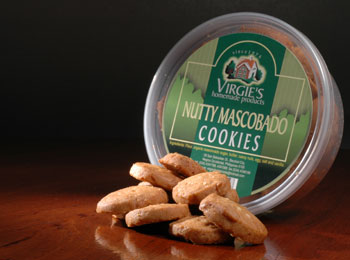 Virgie's Nutty Mascobado Cookies